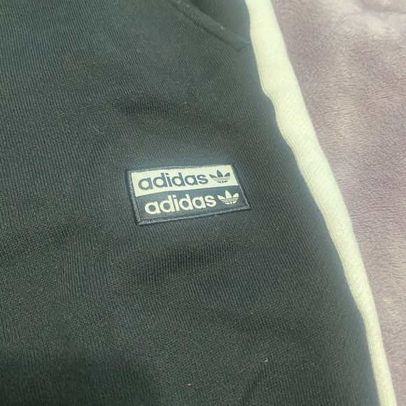 Adidas Originals Two-Tone Black and White Sweats - Picture 6 of 7